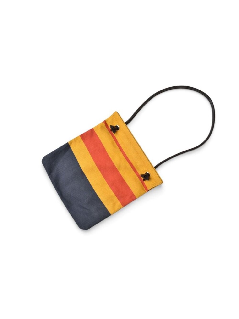 Hermes Shoulder Bag Sac Aline MM Toile Chevron Swift Jaune Orange Marine